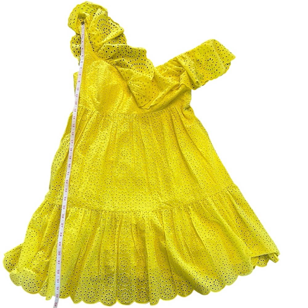 Lilly Pulitzer Asteria Dress Yellow 6 - Picture 4 of 7